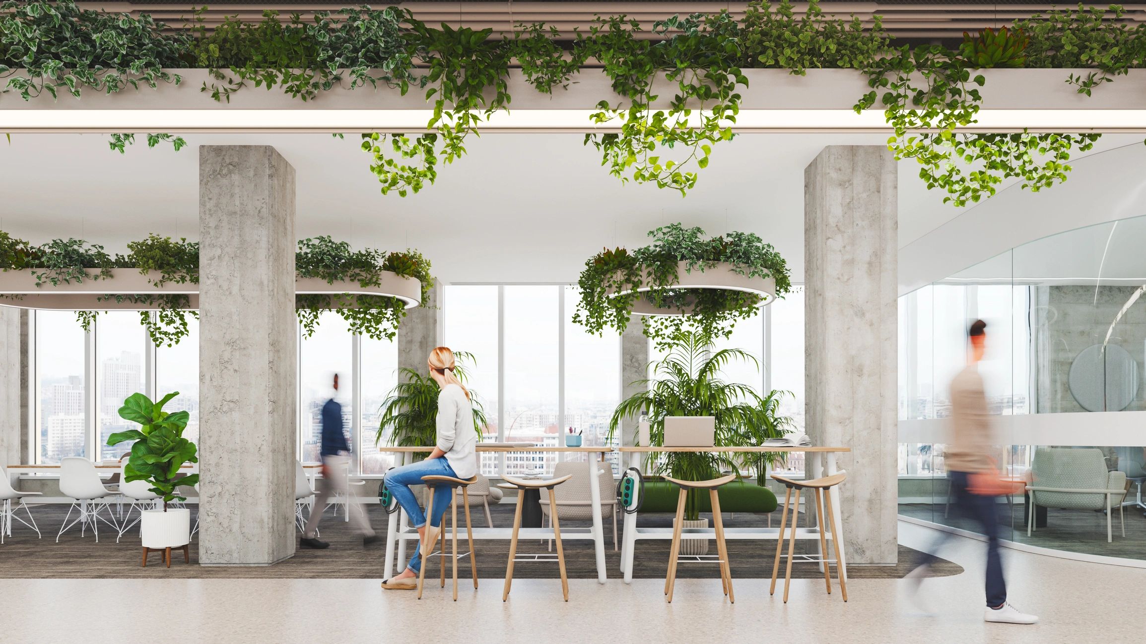 modern Australian mortgage office